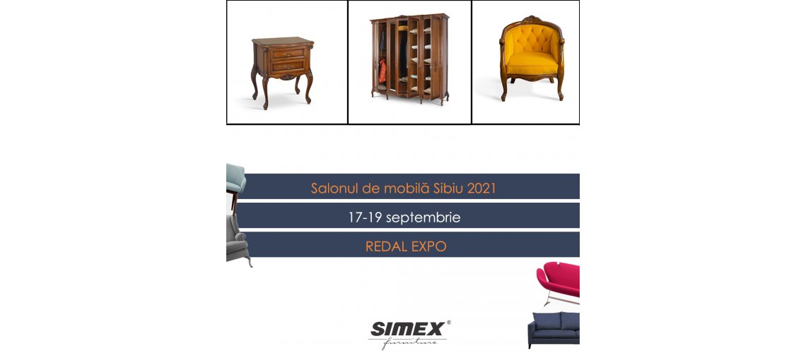 Ne vedem la Salonul de Mobilă Sibiu! Ne vedem la Salonul de Mobilă Sibiu!