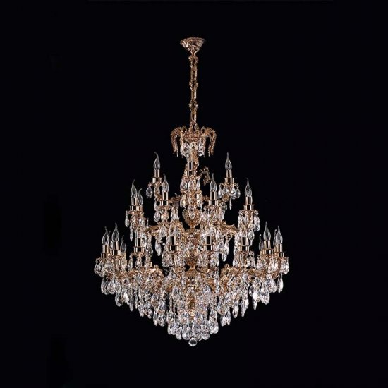 Candelabru Cristaline cu 28 brate 6426-68-28B Corpuri de Iluminat, Candelabru Cristaline cu 28 brate 6426-68-28B