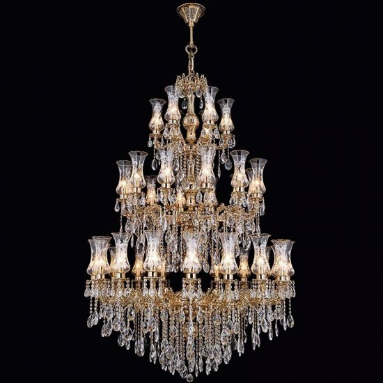 Candelabru Cristaline cu 36 brate 6426-68-36F Candelabru Cristaline cu 36 brate 6426-68-36F