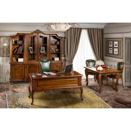 Cabinet - Royal Cabinet de lucru din lemn masiv, Cabinet - Royal