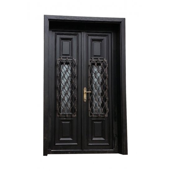 Usi lemn masiv, Ușă lemn masiv, negru, 13, ușă exterior, SMX5