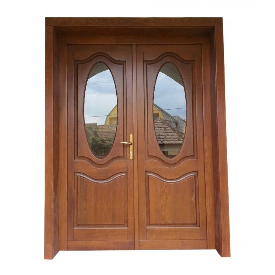Usi lemn masiv, Ușă lemn masiv, maro, 17, ușă exterior, SMX9